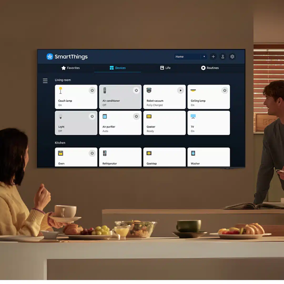 Samsung QLED Q70D Smart-tv, 55 inch, 4K – Bild 4