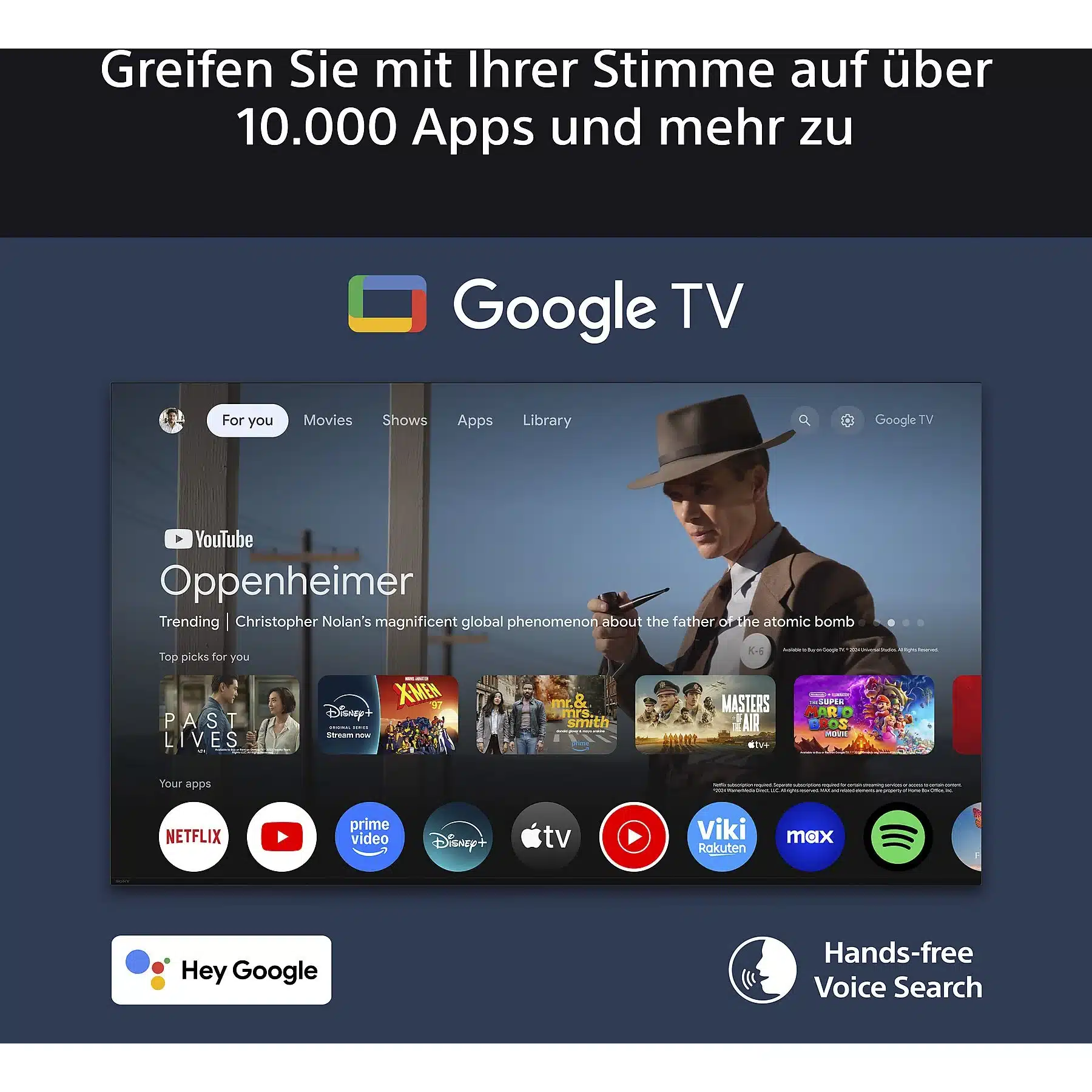 SONY BRAVIA 8 II K55XR8 OLED TV (55 inch / 139 cm, OLED 4K, SMART TV) – Bild 7