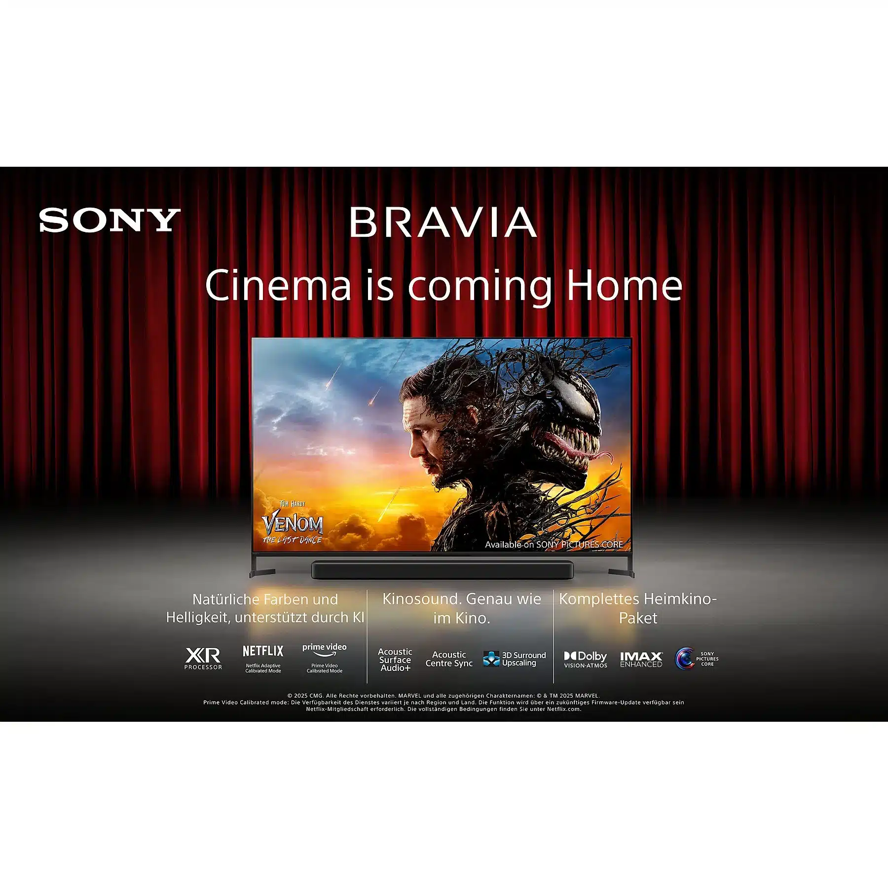 SONY BRAVIA 8 II K55XR8 OLED TV (55 inch / 139 cm, OLED 4K, SMART TV) – Bild 8