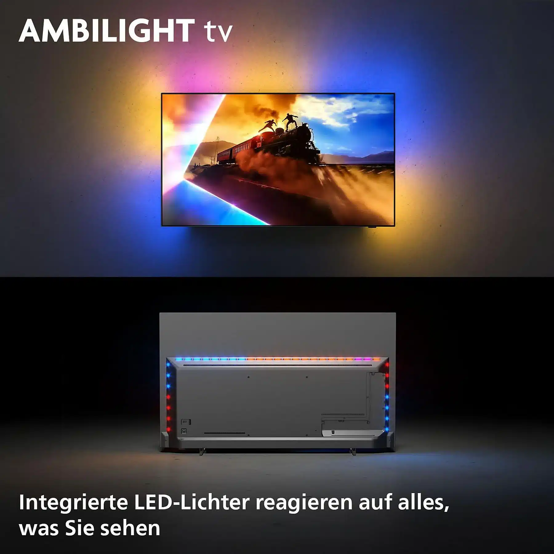 PHILIPS 55OLED760/12 OLED Ambilight TV (piatto, 55 Zoll / 139 cm, UHD 4K, SMART TV, Ambilight) – Bild 14