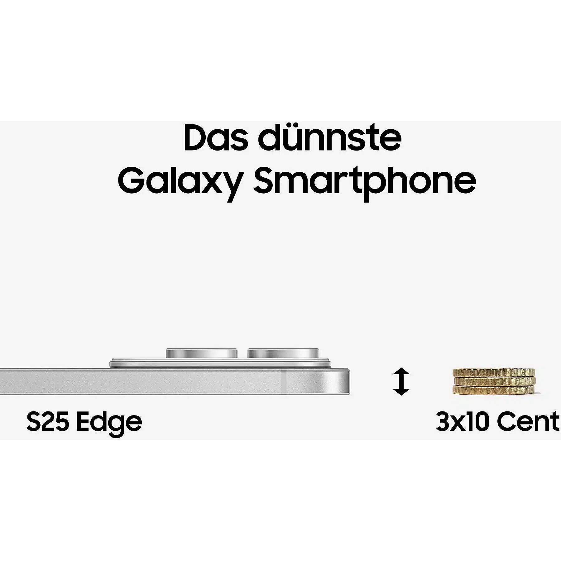 SAMSUNG Galaxy S25 Edge 256GB Titanium Icyblue Doppia SIM – Bild 2