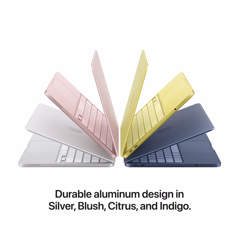 Laptop APPLE MacBook Neo 13 mhff4ro/a, Apple A18 6-core CPU, 13" Retina-display, 8 GB, 256 GB SSD, 5-core GPU, macOS Tahoe, Indigo - Toetsenbordindeling INT aanbog – Bild 9
