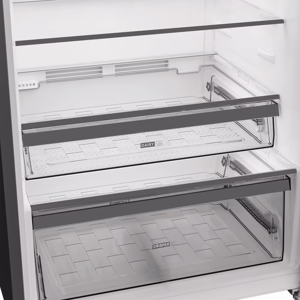 WHIRLPOOL WHD2 6472W X4E Doppeltür-Kühlschrank, No Frost, 477 Liter, H 186,5 cm, Energieeffizienzklasse E, Wasserspender, Edelstahl – Bild 7